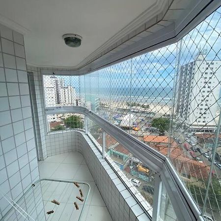 Apartamento 2 Dormitorios E Sacada Gourmet Frente Ao Mar برايا جراندي المظهر الخارجي الصورة